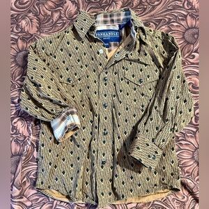 Boys button down shirt